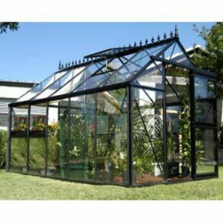 EXACO TRADING CO. Junior Victorian Greenhouse, 12' 6"L x 7' 9"W x 8' 2"H J-VIC 24